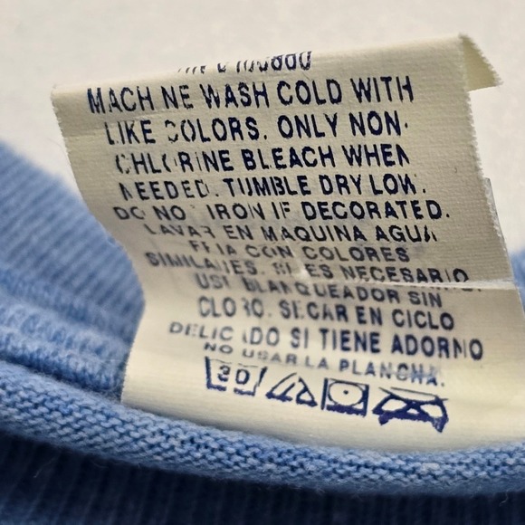 Soft Spun Voltron Vintage Graphic T-Shirt Mens Large Blue Heathered Short Sleeve - Picture 4 of 12